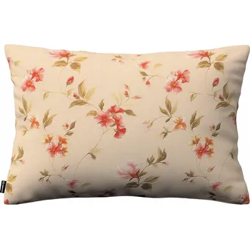 Polštář Povlak na polštář 60x40, květiny na krémovém pozadí