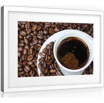 Obraz OBRAZ NA PLÁTNĚ 60x40 KÁVA KAVÁRNA