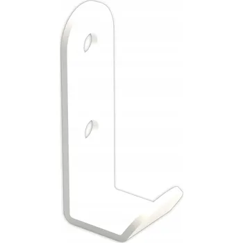 Věšák Šatní ramínko kovový Domer bílý