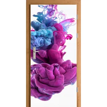 Fototapeta Samolepka na dveře Fólie abstraktní fialová barva