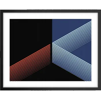 Obraz Foto obraz, plakát na zeď v černém rámu 50x40 abstrakce do obýváku