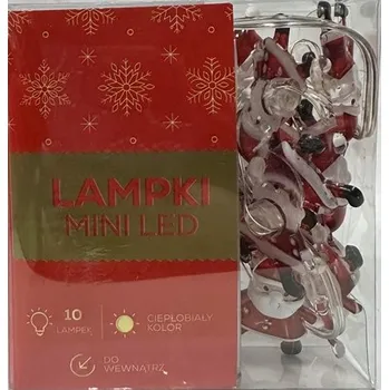 Vánoční dekorace Vánoční osvětlení na stromeček Jumi do interiéru 1,18 m, 10 světýlek