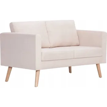 Pohovka Pohovka VidaXL 116 x 70 cm béžová látka