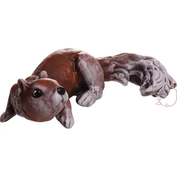 Zahradní dekorace Zahradní dekorace zvíře | veverka keramická, ručně malovaná