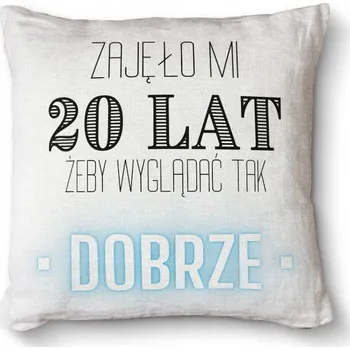 Obraz Polštář dekorativní Premium 40x40 - Trvalo mi 20 let, abych vypadal tak dobře