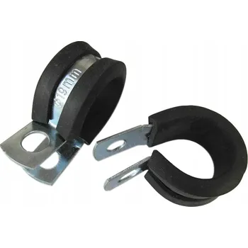 hadicová spona 5x Hadicová spona, průměr 19 mm, objímka gumokovová pro trubky a kabely