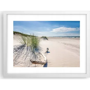 Obraz Obraz plakát v bílém rámu do obýváku 40x30 moře foto plakáty na zeď