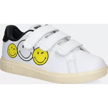 Chlapecká obuv Dětské sneakers boty adidas ADVANTAGE SMILEY IH6251 bílá 00X, EUR 35