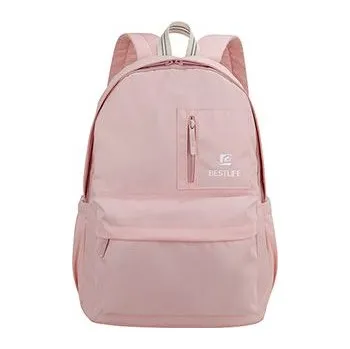 Notebook Batoh na notebook 14,1", COL-Rainbow, růžový z polyesteru, Bestlife (BB-3591PI)