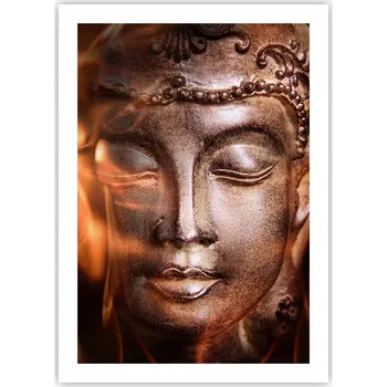 Obraz Plakát bez rámu do obýváku ložnice 50x70 Buddha moderní módní obraz