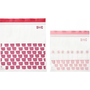 Dóza na potraviny IKEA ISTAD uzavíratelné sáčky na potraviny 2,5 l + 1,2 l 50 kusů