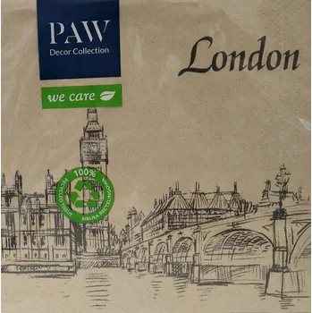 Papírový ubrousek Ubrousek čtvercový 33 cm x 33 cm