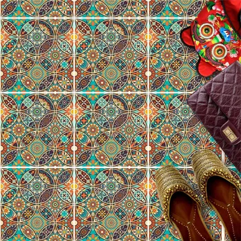 Tapeta Samolepky na podlahové dlaždice 20 x 20 cm, samolepicí, palermo styl