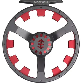 Rybářský naviják Muškařský naviják Negnon Calypso No.1 Titan Gray/Red 0/4