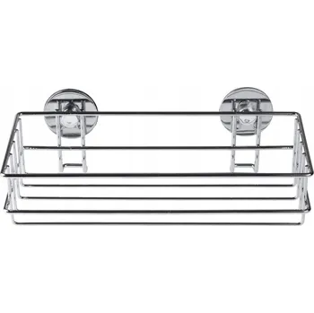 Drátěná police Koupelnová polička AWD Interior AWD02081129 8,7x25,5x11,5 cm stříbrná