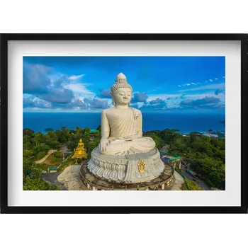 Obraz Závěsný obraz na zeď dekorace do bytu Buddha Phuket Thajsko 70x50 cm