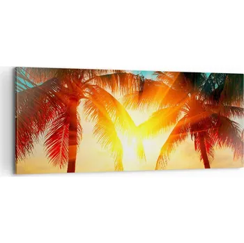 Obraz Foto obraz na plátně 100x40 krajina obývací pokoj ložnice na zeď velký