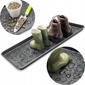 Rohožka pod boty odkapávač 72x35cm sušák na mokré boty s vysokým forma