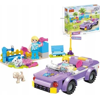 ostatní stavebnice 616746 STAVEBNICE COGO CESTUJÍCÍ DÍVKA 182 DÍLŮ