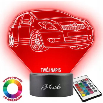 Lampička Noční lampa Plexido vícebarevná