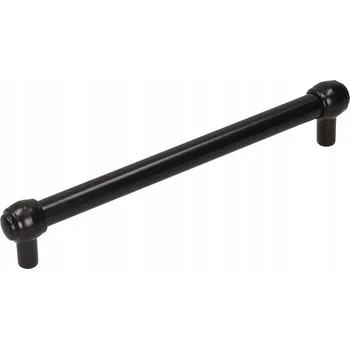 Nábytkové kování Nábytková úchytka reling černá matná Gamet retro 18,1 x 1,8 x 3,3 cm (545)