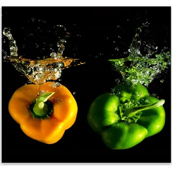 Kuchyňské prkénko Skleněná Ochranná Deska a Krájecí Prkénko | Indukce, Sporák ds-0356