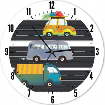 Hodiny Nástěnné hodiny Mydecor, vícebarevné, 80 cm