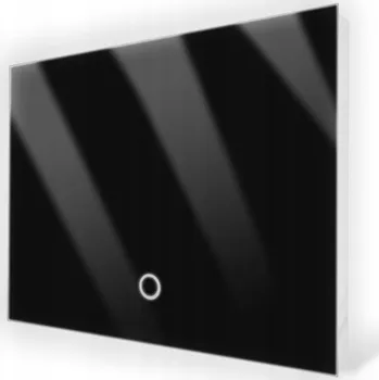 Zrcadlo ZRCADLO ZRCADLO do KOUPELNY 80x80 s DOTYKOVÝM SPÍNAČEM