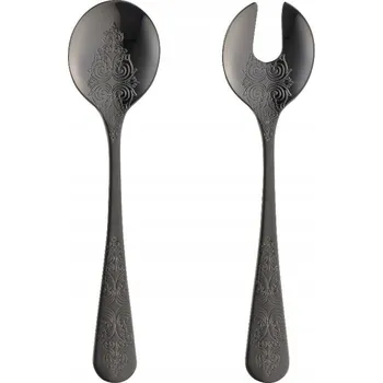 Příbor Salátový příbor 2 ks ANTIQUE BLACK VILLA ITALIA