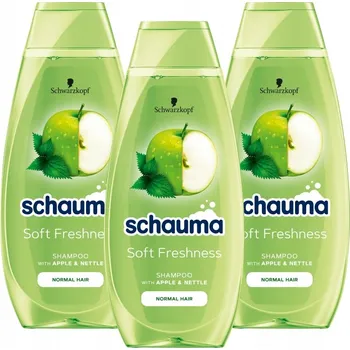 Šampon Schauma Šampon na Vlasy Jablko Kopřiva 400ml x3