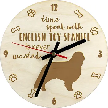 Hodiny Nástěnné hodiny Art-Dog béžové 20 cm