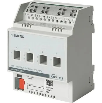 Termostat SIEMENS N 530D31 KNX spínací člen, 4x výstup 230 V AC 6 AX