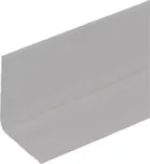Šedá plastová PVC soklová lišta F281 - délka 40 m, šířka 3 cm, výška 3 cm
