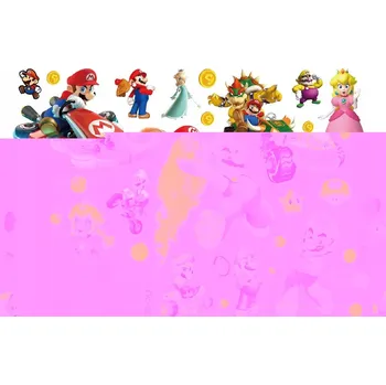 Odstranitelné tetování Tetování Super Mario Piniatowe Love 1 ks