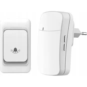 Domovní zvonek DB002W domovní bezdrátový zvonek s baterií