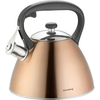 Varná konvice Tradiční ocelová Konvice Klausberg 3 l oranžová, žlutá