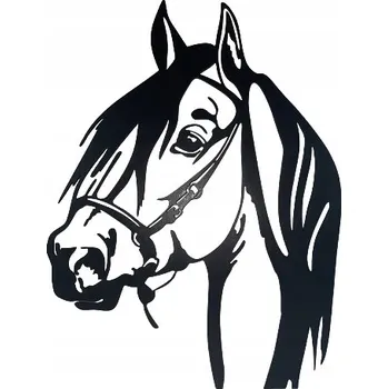 Obraz NÁSTĚNNÁ DEKORACE KŮŇ 29 × 37 x 1 CM