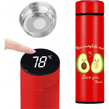 Termoska Termohrnek Decortrend 0,5 l červený