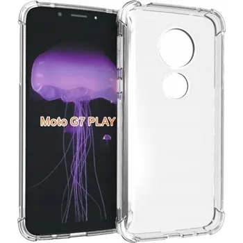 Pouzdro na mobilní telefon Zadní Kryt Pskom pro Motorola Moto G7 Play bezbarvé