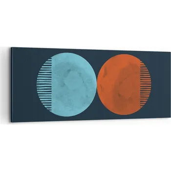 Obraz Foto obraz na plátně 100x40 abstrakce do obýváku ložnice na zeď velký