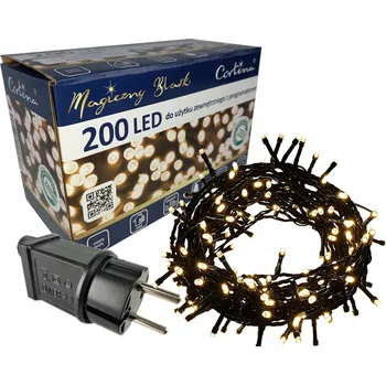 Vánoční dekorace Vánoční osvětlení na stromeček Cortina venkovní 11,5 m 101 - 200 světýlek