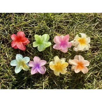 Skřipec havajská květina plumérie mini - Barva Fialová