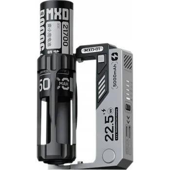 Powerbanka Powerbanka 5000mAh RYCHLÁ PD 22.5W s vyměnitelnou akumulátor 21700 USB-C Lightning