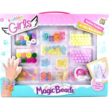 Dětské navlékací korálky KORÁLKY PRO PRO HOLČIČKU