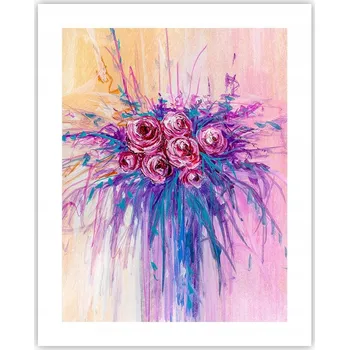 Obraz Obraz plakát na zeď bez rámu 40x50 květiny plakáty do obýváku ložnice