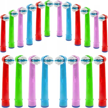 Náhradní hlavice k elektrickému kartáčku Hlavice k zubnímu kartáčku OrzeszkuPL, náhrada 16 ks pro Oral-B