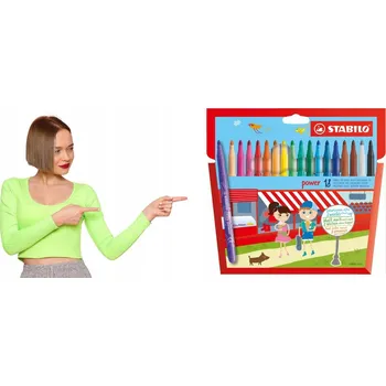 Příslušenství k vrtačce Fixy Stabilo Power, 18 kusů