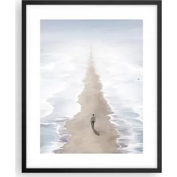 Obraz Foto obraz plakát na zeď v černém rámu 40x50 moře plakáty do obýváku