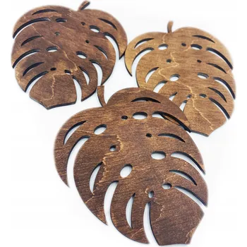 Obraz Podložka nepravidelný tvar dřevo 24 x 32 cm