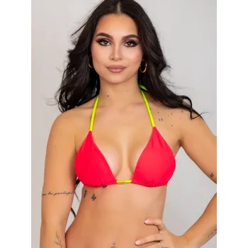 Dámské plavky Plavková podprsenka VSB IBIZA neonově-červená, VELIKOST PODPRSENKY 70/C-D